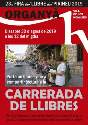 Carrerada de Llibres a Organyà 2019