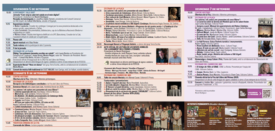 Programa complet i horaris de la 29a Fira del Llibre del Pirineu, a Organyà