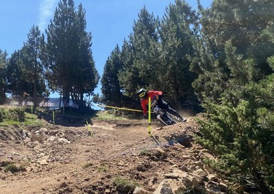 Campionat d'Europa de Descens en BTT, a La Molina (Foto: Marta Cervera)