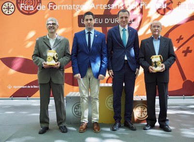 Mencions honorífiques a Joan Ganyet i Santi Mallol
