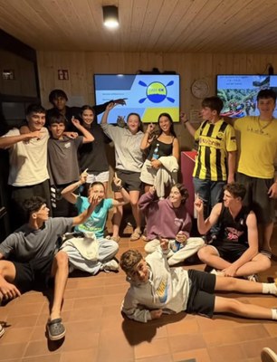 Membres del Cadí CK participen un any més en l'intercanvi amb el club alemany Kanu Schwaben (Foto: Cadí CK)