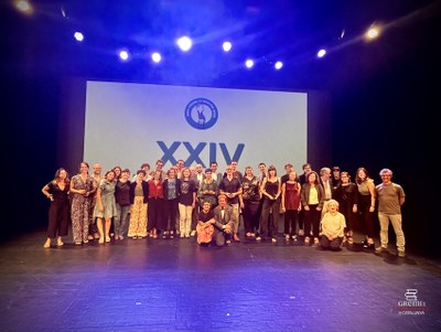Acte de lliurament del XXIV Premi Llibreter, a Barcelona (Foto: Gremi de Llibreters de Catalunya)