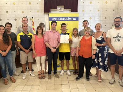 Recepció de l'Ajuntament de la Seu als representants del Cadí CK a París 2024