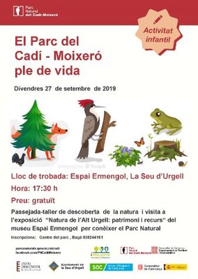 Activitat sobre el PN Cadí-Moixeró
