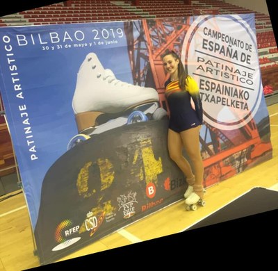 Paula Moliné, al Campionat d'Espanya Júnior 2019