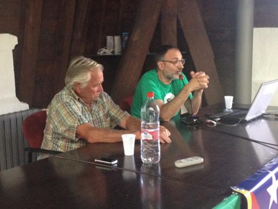 Pep Riera i Andreu Ferré, a la Seu