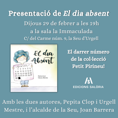 Presentació del conte 'El dia absent'