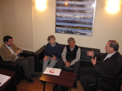 Albert Batalla - Visita delegació Fòrum Síndics de Greuges