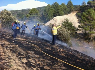 Incendi Abella de la Conca