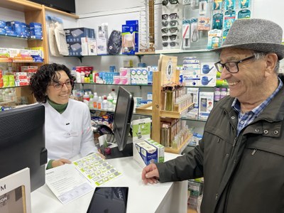 Inici del pla pilot a la demarcació de Lleida per fer servir la IA a la planificació de medicació per a gent gran (Foto: ACN)