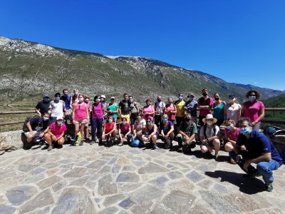 Participants a la caminada Gósol-Josa. Foto: Consell Comarcal Alt Urgell