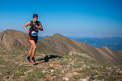 Georgina Gabarró, a la marató de muntanya de la Vall de Boí (Foto: Christian Alonso / FEEC)