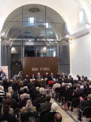 Bisbat d'Urgell - Inauguració nou arxiu