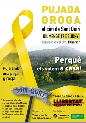 Pujada Groga a Sant Quiri