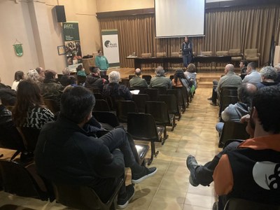 Jornada tècnica d'introducció al cultiu de bolets, a l'Escola Agrària del Pirineu
