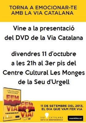Via Catalana - Presentació DVD
