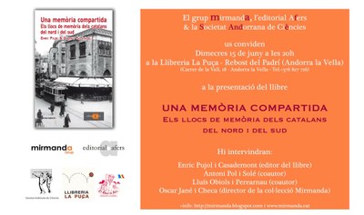 Presentació del llibre 'Una memòria compartida'