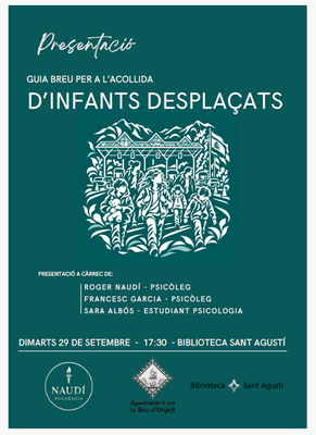 "Guia breu per a l'acollida d'infants desplaçats"