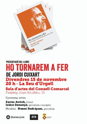 Presentació a la Seu del llibre 'Ho tornarem a fer'