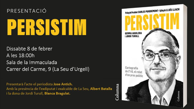 Presentació a la Seu del llibre 'Persistim'
