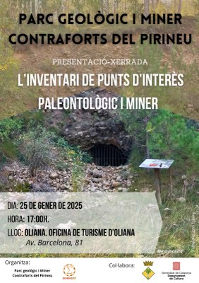 Presentació de l'inventari de punts d'interès del Parc Geològic i Miner Contraforts del Pirineu