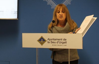 Anna Martí, síndica de greuges de la Seu d'Urgell (Foto d'arxiu)