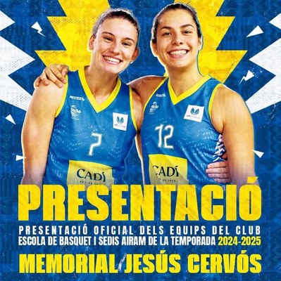 Presentació dels equips del Sedis Bàsquet diumenge 15 de setembre