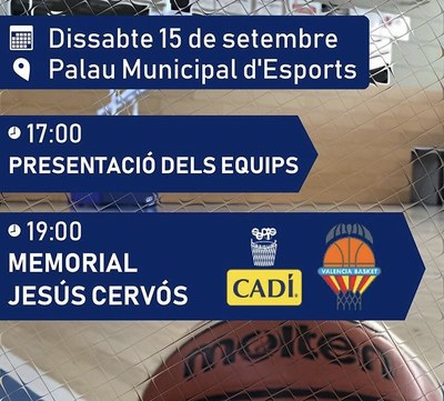Presentació equips del Sedis Bàsquet i Memorial Jesús Cervós