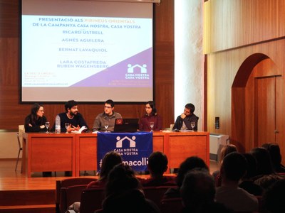 Presentació a la Seu de la campanya 'Casa nostra, casa vostra'