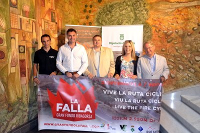 Presentació de la Falla Gran Fondo (Foto: Diputació de Lleida)