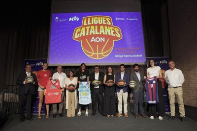 Presentació a Barcelona de la Lliga Nacional Catalana Femenina 2023 (Foto: FCBQ)