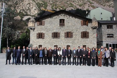 Presentació oficial a Andorra de la candidatura transfronterera (Foto: Ajuntament de la Seu)