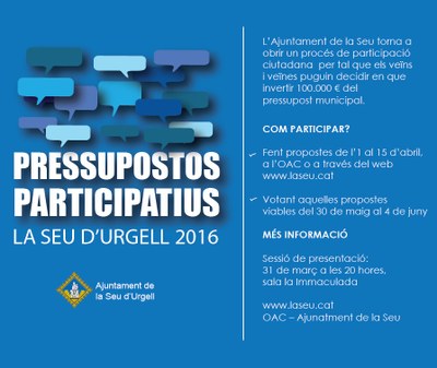Pressupostos Participatius 2016