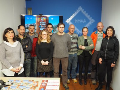 Presentació de les Rutes a Peu 2018 a l'Alt Urgell