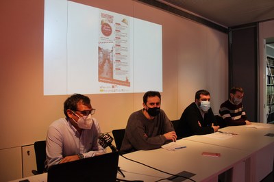 Presentació del cicle Parlem d'Història-Desenterrant el passat (Foto: Ajuntament de la Seu)