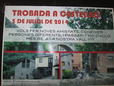 Trobada de Solters 2014 - Cartell