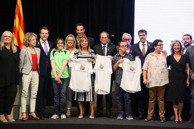 Presentació dels Jocs Special Olympics 2018 a Barcelona (Foto: Generalitat de Catalunya)