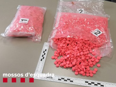 Droga intervinguda (Foto: Mossos d'Esquadra)