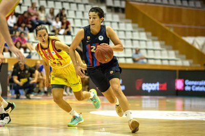 Cadí La Seu-Barça CBS, a la final de la Lliga Catalana Femenina (Foto: David Subirana / FCBQ)
