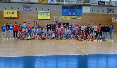 Trobada d'Escoles de Bàsquet territorial, a la Seu d'Urgell (Foto: Sedis Bàsquet)