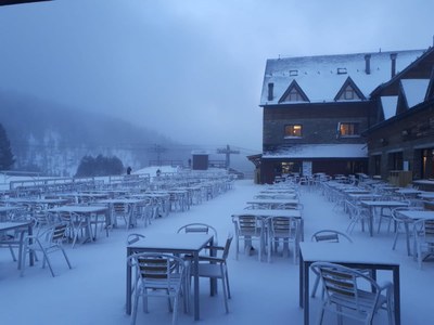 Port Ainé aquest matí (Foto: Ski Pallars)