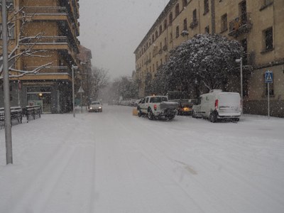 Nevada a la Seu d'Urgell (23.01.2019)