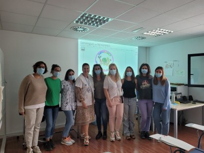 L'equip d'infermeres de la Pobla de Segur que desenvolupa el programa InfaDiMed (Foto: ICS)