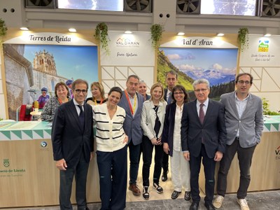 Presència de l'oferta turística del Pirineu i les Terres de Lleida a la fira B-Travel (Foto: Diputació de Lleida)