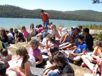 Embassament de Rialb - Visita escolars