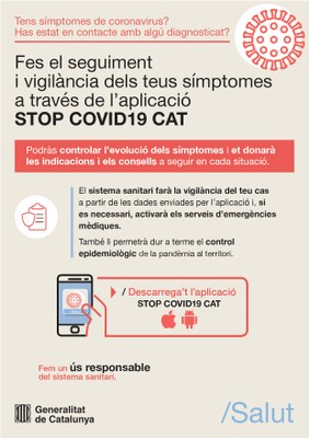 Aplicació del coronavirus