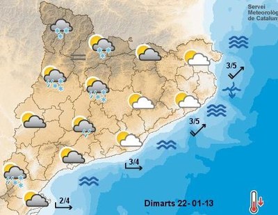 El temps 22.01.2013