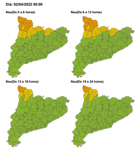 Avís per neu (Imatge: SMC)