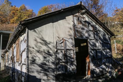 Hospital de cartró de la Vall Fosca (Foto: ACN)