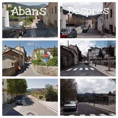 Portal de Cerdanya i Doctor Peiró - Millora urbanística